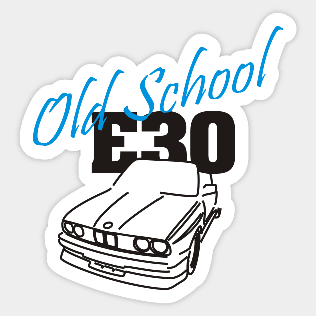 E30 Sticker by vakuera